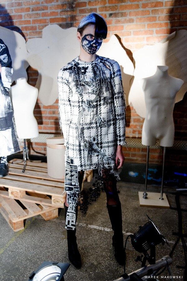 Odio x Jakub Pieczarkowski - Fall Winter 2017 - Backstage & Presentation 45